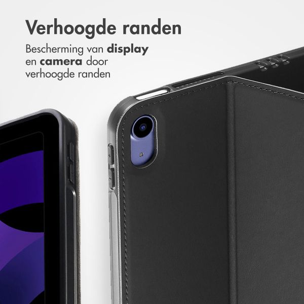 Accezz Classic Tablet Case Apple iPad Mini 7 (2024) / iPad Mini 6 (2021) - Zwart