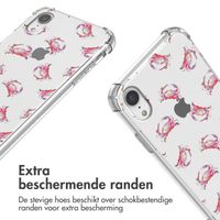 imoshion Design hoesje met koord Apple iPhone Xr - Crab Watercolor