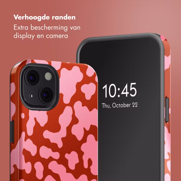 Selencia Vivid Backcover met MagSafe Apple iPhone 13 - Moo’d Blush Pink