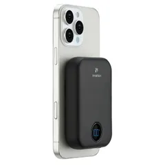 imoshion MagSafe Powerbank 10.000 mAh - Draadloze powerbank - Quick Charge en Power Delivery - Zwart