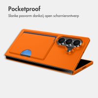 imoshion Backcover met pashouder Samsung Galaxy Z Fold 8 Ultra - Oranje