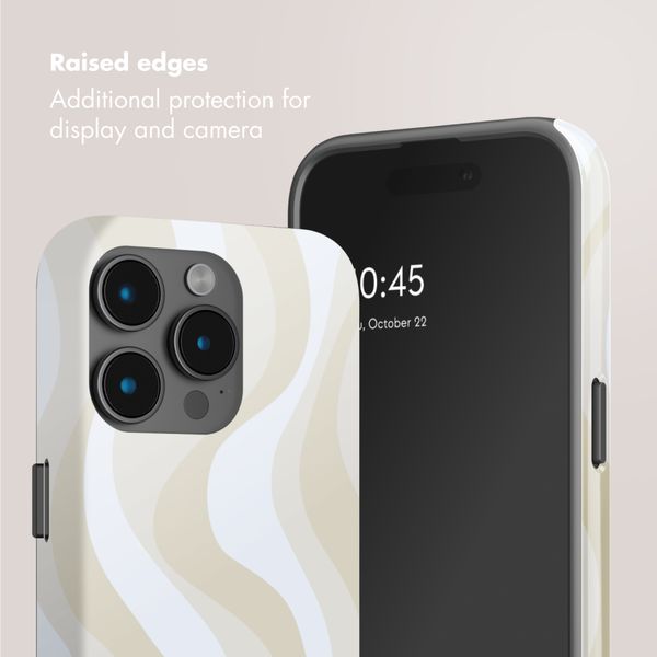 Selencia Vivid Back Cover with MagSafe Apple iPhone 15 Pro - Desert Waves Beige