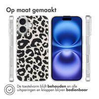 imoshion Design hoesje Apple iPhone 16 - Leopard Transparent