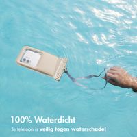 imoshion Floating Waterproof Pouch - Universeel waterdicht telefoonhoesje - Beige