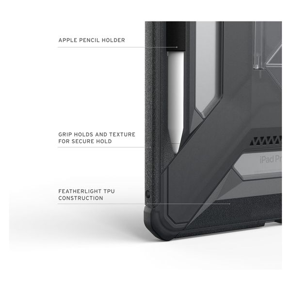 UAG Scout Bookcase Apple iPad Pro 11 (2025) M5 / (2024) M4 - Ash
