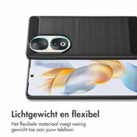 imoshion Brushed Backcover Honor 90 - Zwart