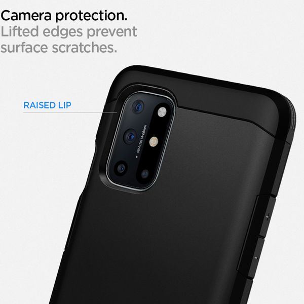 Spigen Tough Armor Backcover OnePlus 8T - Zwart