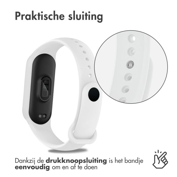 imoshion Siliconen bandje Xiaomi Mi Band 5 / 6 - Wit