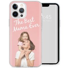 Ontwerp je eigen Apple iPhone 13 Pro Max gel hoesje - Transparant