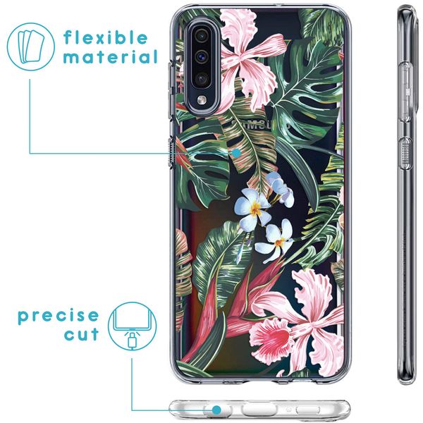 imoshion Design hoesje Galaxy A50 / A30s - Tropical Jungle