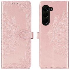 imoshion Mandala Bookcase Samsung Galaxy Z Fold 5 - Rosé Goud