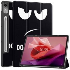 imoshion Trifold Design Bookcase Lenovo Tab P12 - Don't touch