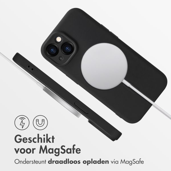 imoshion Color Backcover met MagSafe iPhone 15 - Zwart