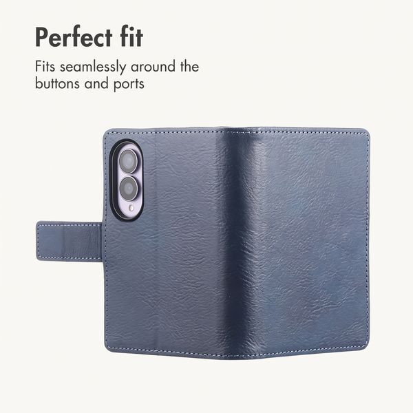 imoshion Luxury Bookcase Samsung Galaxy Z Fold 8 - Dark Blue