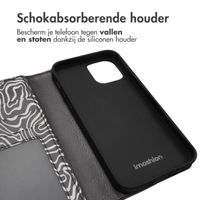 imoshion Design Bookcase iPhone 12 (Pro) - Black And White