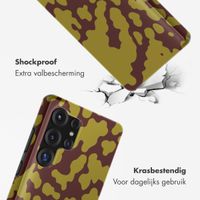 Selencia Vivid Backcover Samsung Galaxy S25 Ultra - Moo'd Olive Dust