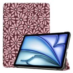 imoshion Design Trifold Bookcase Apple iPad Air 11 inch (2025) M3 / (2024) M2 / Air 5 (2022) / Air 4 (2020) - Bloom Love Blush