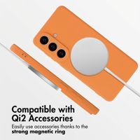 imoshion Colour Back Cover with MagSafe Samsung Galaxy S26 Plus - Orange