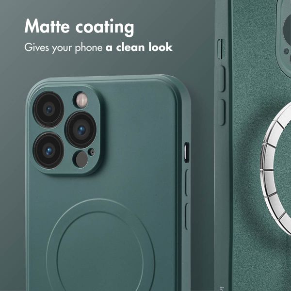 imoshion Colour Back Cover with MagSafe Apple iPhone 13 Pro Max - Dark Green