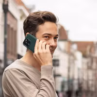 Selencia Olyn Uitneembare Bookcase met MagSafe Apple iPhone 14 / 13 - Groen