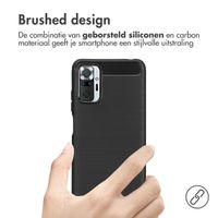 imoshion Brushed Backcover Xiaomi Redmi Note 10 (5G) - Zwart