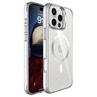 imoshion Glitter Backcover met MagSafe iPhone 16 Pro Max - Zilver