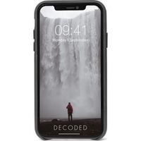 Decoded Leather Backcover iPhone 11 Pro Max - Zwart