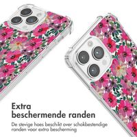 imoshion Design hoesje met koord Apple iPhone 14 Pro Max - Flower Water