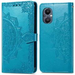 imoshion Mandala Bookcase Oppo Reno8 Lite - Turquoise