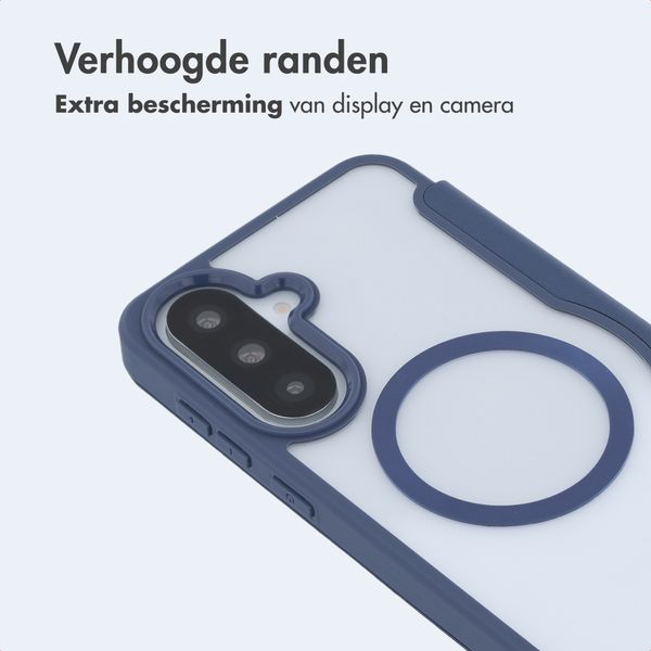 imoshion Transparante Bookcase met MagSafe Samsung Galaxy A37 (5G) - Blauw