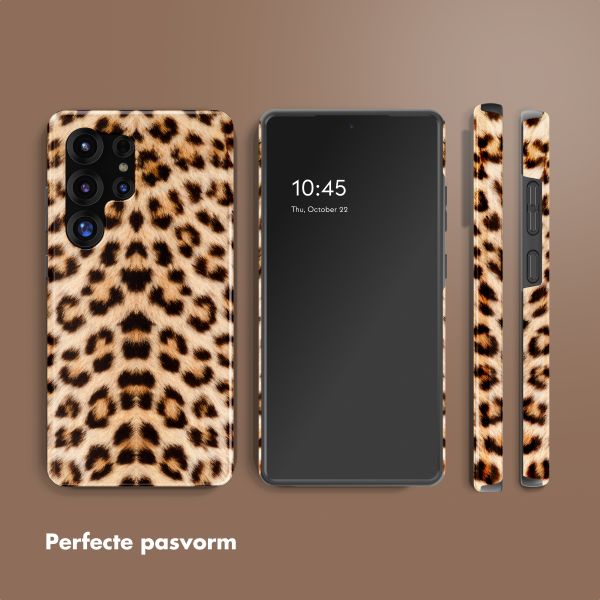 Selencia Vivid Backcover met MagSafe Samsung Galaxy S25 Ultra - Wild Leo