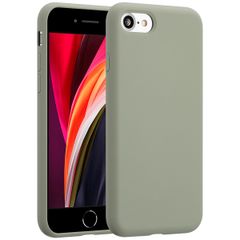 Accezz Liquid Silicone Backcover iPhone SE (2022 / 2020) / 8 / 7 - Cooper Green