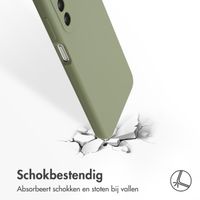 Accezz Liquid Silicone Backcover Samsung Galaxy A26 - Groen