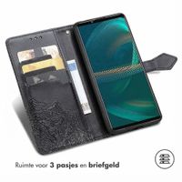 imoshion Mandala Bookcase Sony Xperia 5 IV - Zwart