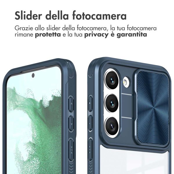 imoshion Camslider Backcover Samsung Galaxy S23 - Donkerblauw