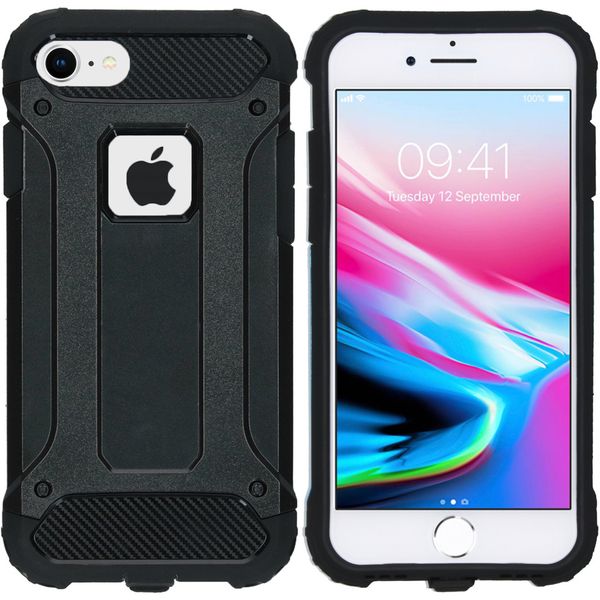 imoshion Rugged Xtreme Backcover iPhone 8 / 7 - Zwart