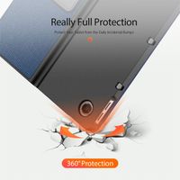 Dux Ducis Domo Bookcase Lenovo Tab Plus - Donkerblauw