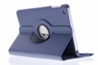 360° Draaibare Bookcase iPad Mini 3 (2014) / Mini 2 (2013) / Mini 1 (2012) - Blauw