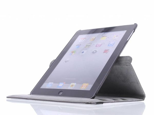 360° Draaibare Design Bookcase iPad 4 (2012) 9.7 inch / 3 (2012) 9.7 inch / 2 (2011) 9.7 inch