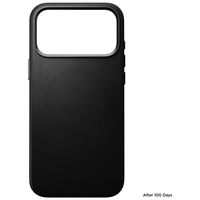 Nomad Traditional Leather Backcover met MagSafe Apple iPhone 18 Pro Max - Black