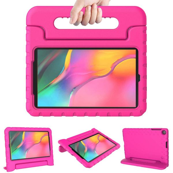 Kidsproof Backcover met handvat Samsung Galaxy Tab A 10.1 (2016) - Roze