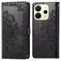 imoshion Mandala Bookcase Xiaomi Redmi Note 14 (4G) - Zwart