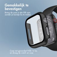 imoshion Full Cover Hardcase Apple Watch 7 / 8 / 9 - 45 mm - Zwart