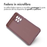 imoshion EasyGrip Backcover Samsung Galaxy A52(s) (5G/4G) - Paars