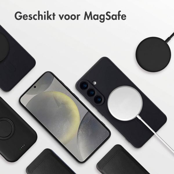 imoshion Color Backcover met MagSafe Samsung Galaxy S25 - Zwart