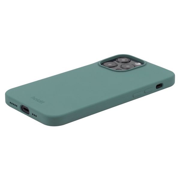 Holdit Silicone Case Apple iPhone 14 Pro - Moss Green