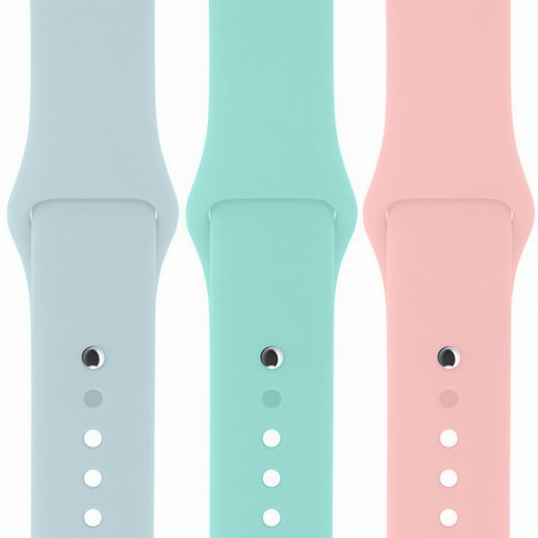 imoshion Siliconen bandje Multipack Apple Watch Series 1-10 / SE / Ultra (2) - 42/44/45/46/49 mm