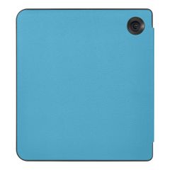 imoshion Slim Hard Case Bookcase Kobo Libra Colour - Lichtblauw