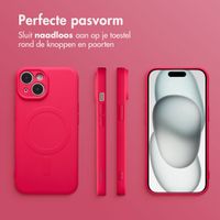 imoshion Color Backcover met MagSafe Apple iPhone 15 - Neon Pink