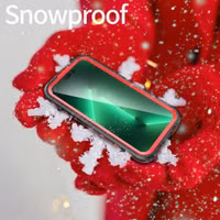 Redpepper Dot Plus Waterproof Backcover Apple iPhone 14 Pro - Zwart